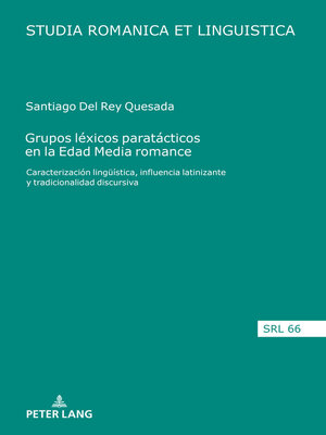 cover image of Grupos léxicos paratácticos en la Edad Media romance